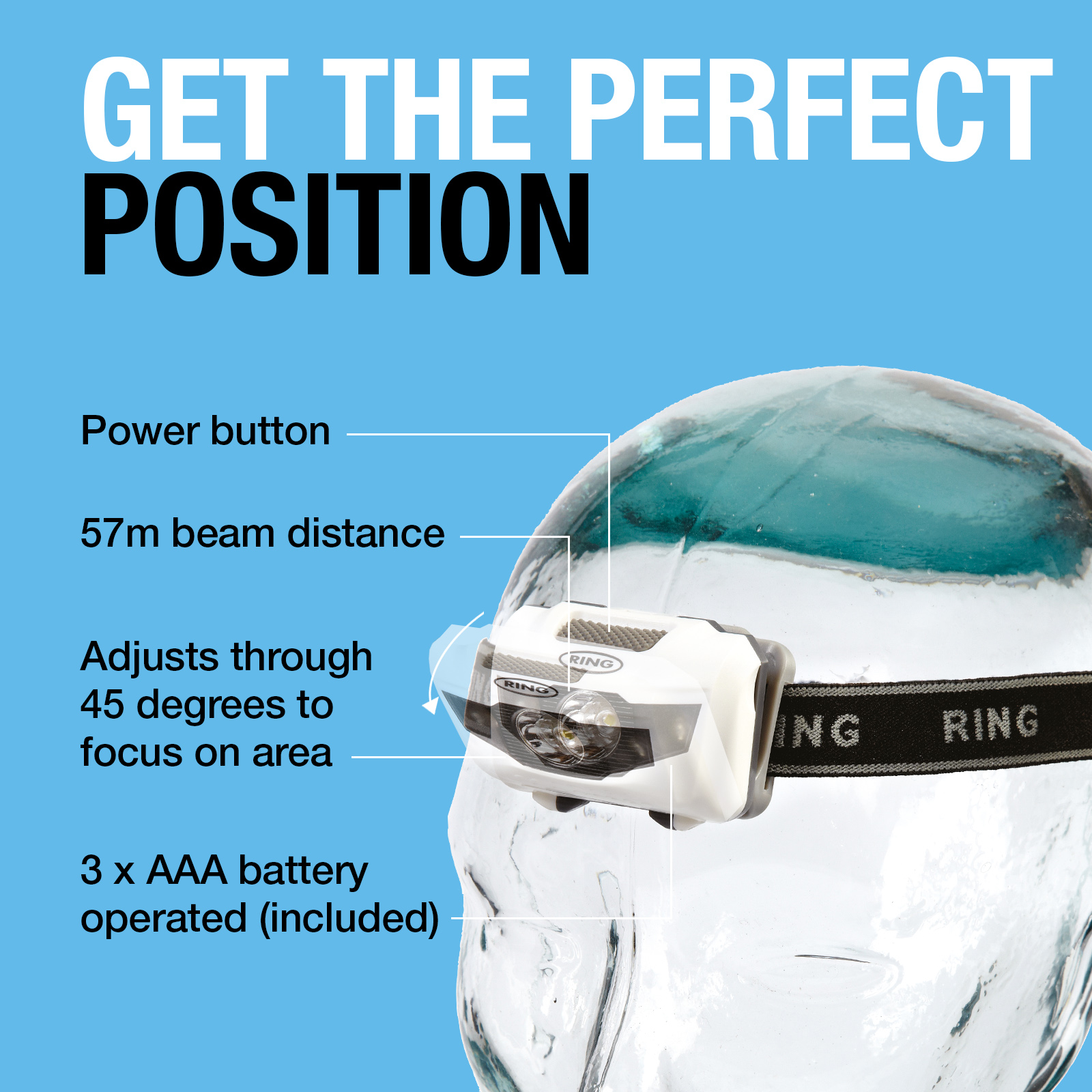RT5191 | High Performance Head Torch